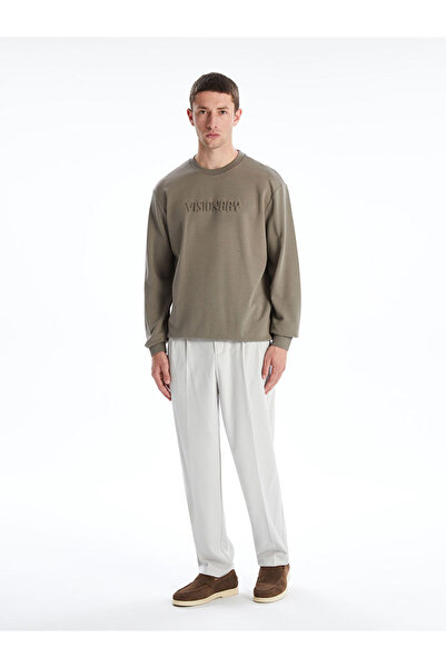 LC Waikiki Ανδρικό φούτερ με ανάγλυφο λαιμόκοψη