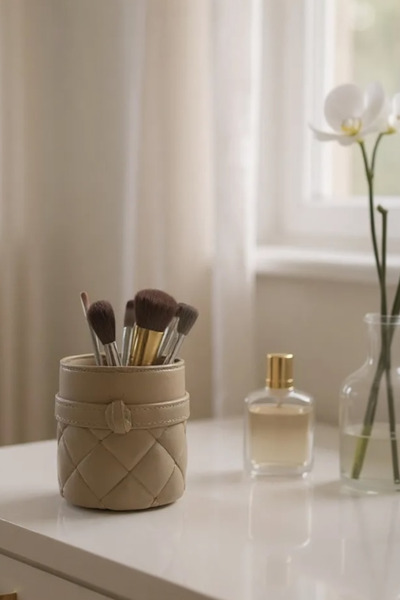 ardesta Ръчно изработен декоративен голям органайзер | Органайзер за грим, би...