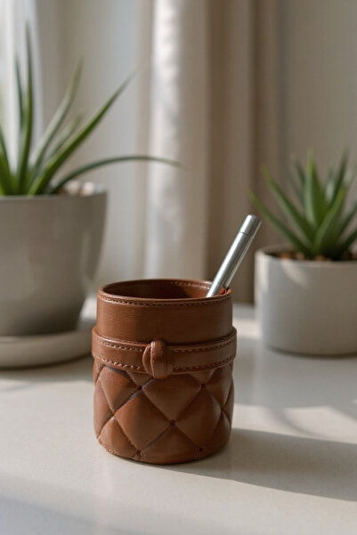 ardesta Handmade Decorative Large Organizer | Makeup Brush, Jewelry, Pen and Multi-Purpose Desktop Organizer