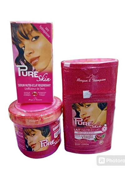 Pure Skin مجموعة تفتيح البشرة - 3 قطع