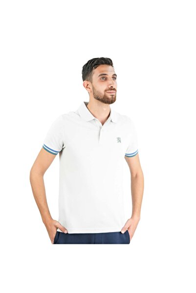 Giordano Men's Performance Polo: Classic Piqué, Tipped Collar, Embroidered Detail