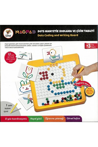 Lino MP-102 MAGPAD DOTS MANYETİK PAD KODLAMA VE ÇİZİM TABLETİ