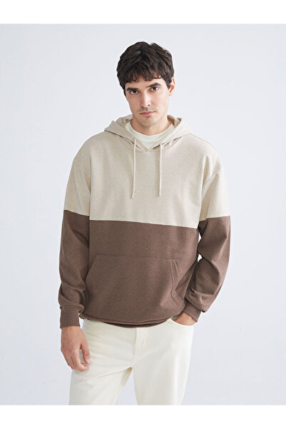 LC Waikiki Alegeri strălucitoare de la Shining Store |   Hanorac pentru bărbați cu mânecă lungă, color block