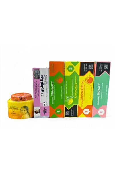 Carton مجموعة تبييض الوجه والجسم للبشرة الداكنة