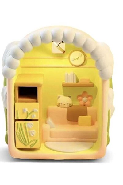 Mini Sanat Evi MİNİ EV BOYAMA 1ADET EV+ 6LI BOYA+FIÇA