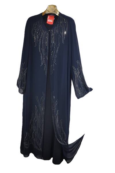 elma abone Chiffon Evening Dress Double Set