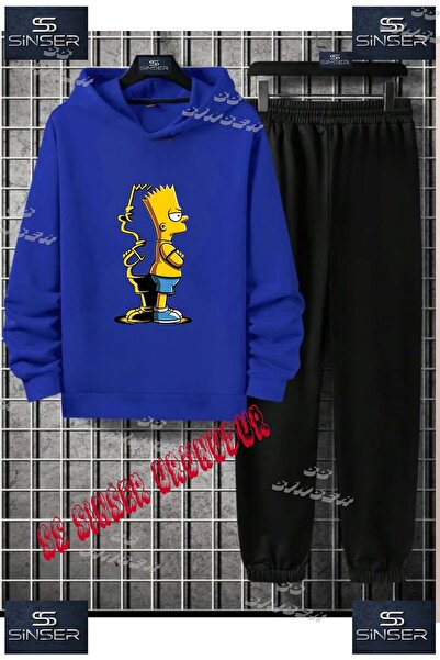 SS SİNSER Set de trening cu hanorac cu imprimeu special „SIMSON BACK SHADOW” ...