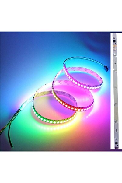 ALLES PİKSEL ŞERİT LED DIŞ MEKAN METREDE 24 LED WS2811 KENDİNDEN ANİMASYONLU ( İSTENİRSE ADRESLENBİLİR ) 5