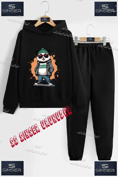 SS SİNSER Set de trening cu hanorac cu imprimeu special pentru copii, unisex,...