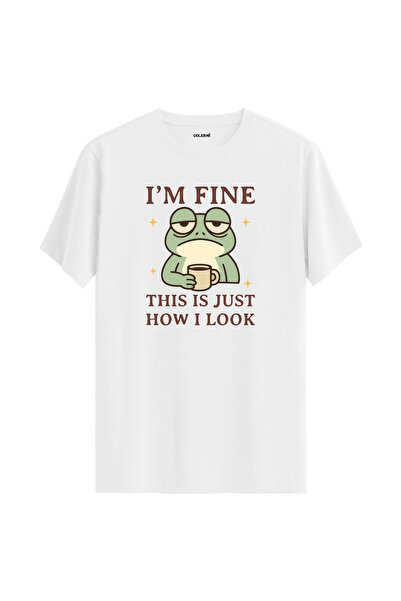 Colermi شخصية ممتعة بتصميم الضفدع البني بنسبة 100% من القطن الفاخر