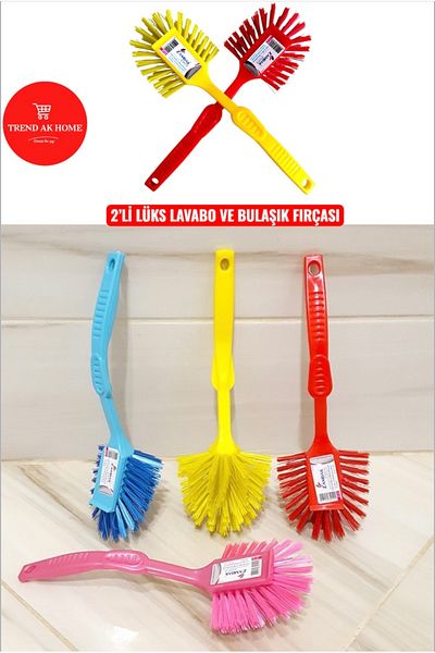 OSKAR FIRÇA 2-Pack Luxury Dishwasher and Sink Cleaning Brush (2 Pieces)