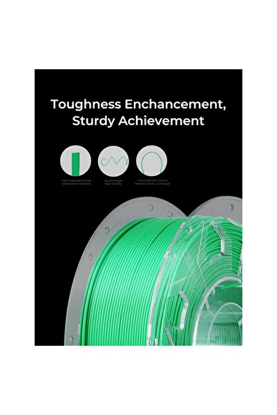 Creality Cr-Pla Floresan Kırmızı 3D Yazıcı Filament 1.75mm - Urhanshop Gönderimli