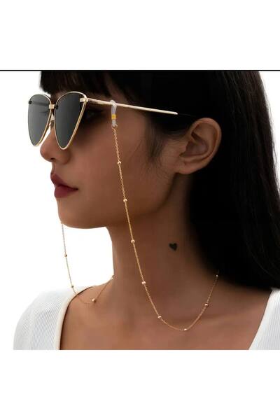 STEELVA Beaded Glasses Chain