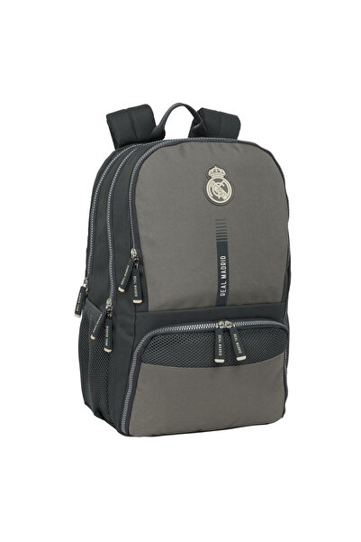 Real Madrid C.F. Ghiozdan școlar Real Madrid C.F. Gri 30 x 42 x 17 cm