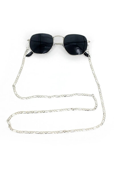 Vitastyle Women's Glasses Chain Şavin Fairy Thin Knit Silver