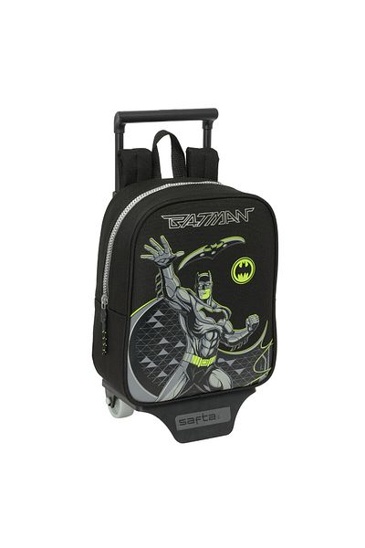 Batman School Rucksack with Wheels Game over Black 22 x 27 x 10 cm