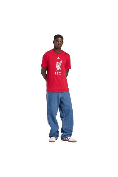 adidas Ανδρικό κόκκινο μπλουζάκι LFC DNA GR TEE JW7894