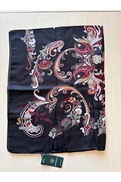 Bonjela Elegant Ottoman Motif Floral Patterned Shawl