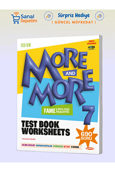 Fenomen Yayıncılık More and More 7. Sınıf Test Book WorkSheets