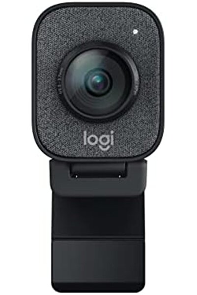 logitech StreamCam Webcam - Full HD 1080p at 60fps with USB-C Connection, AI Smart Autofocus, Graphi