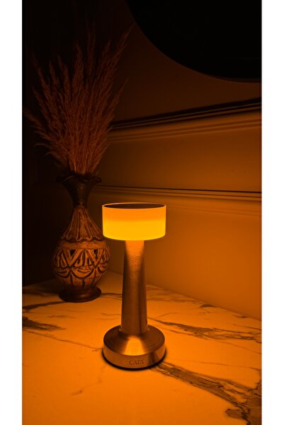 Cata Denver Masa Lambası Gold Renk Dokunmatik 3 Renkli Ct-8436