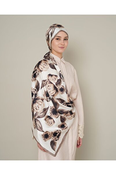 LEİLA SCARF Imported Twil Silk Shawl