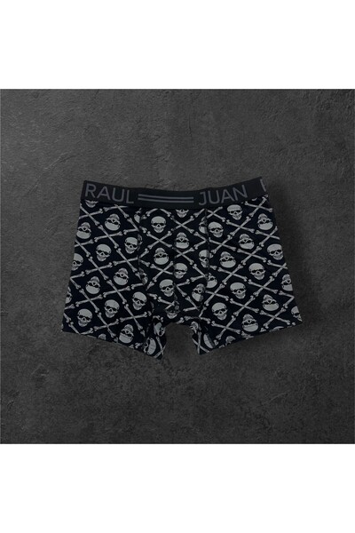 EVELINA LINGERIA Juan Raul Skull Patterned Men's Boxers