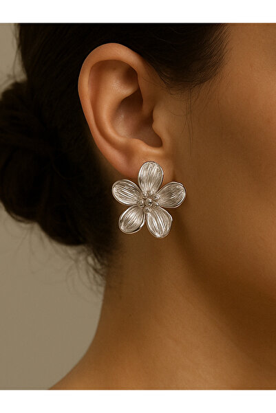 MRK Kadın Flower Çiçek Küpe