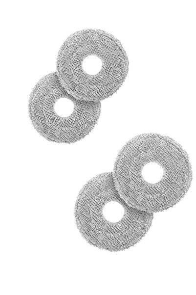 LİN GRUP 4 Adet Ecovacs Deebot T30 Pro Omni Uyumlu Robot Süpürge Yıkanabilir ...