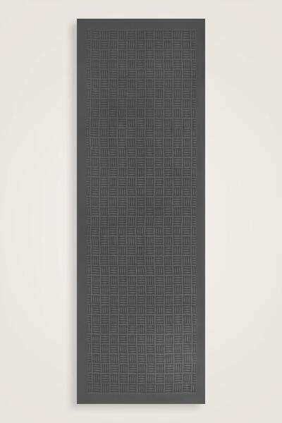 Imannoor İman Square Anthracite Naia Cotton Shawl 70X210