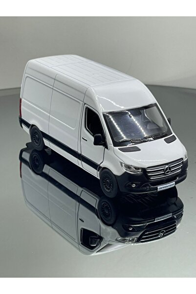 SCOWETTO 1.36 مقياس سبرينتر 318 سي دي معدن 12 سم موديل سيارة لعبة باللون الأبيض