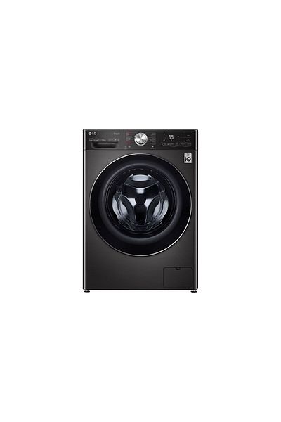 LG Automatic Front-loading Washing Machine 12kg Silver Steel with 8kg Drying WSV1208BST