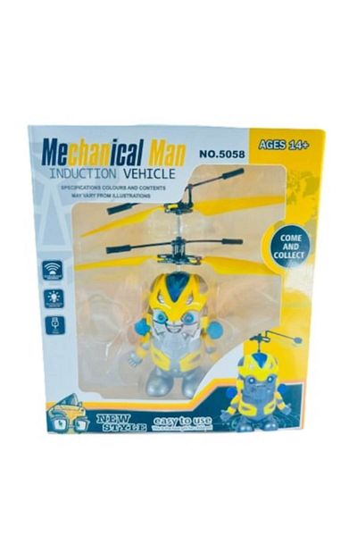 Mixbo Induction Helicopter Yellow