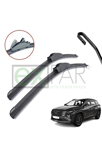 EXPAR OTO Hyundai̇ Tucson Ön Cam Si̇lecek Süpürgesi̇ Takimi 2021 - 2024 Uyuml...