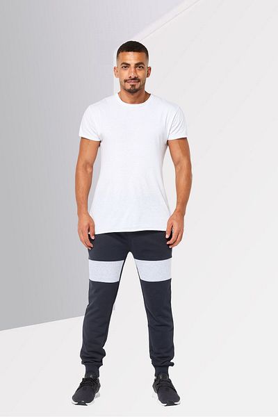 Cerruti 1881 Men Regular Fit Brand Logo Sweatpants, Dark Navy