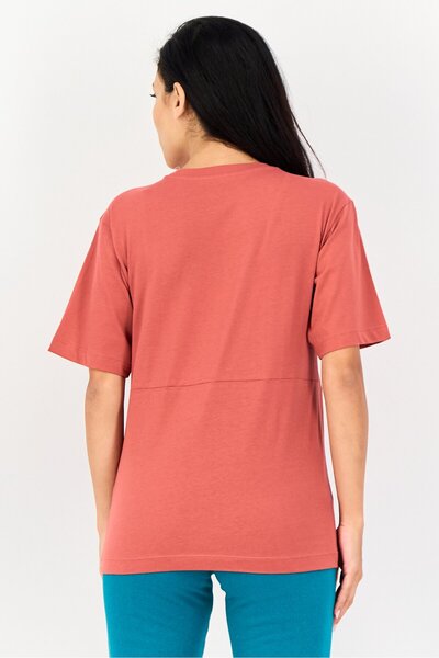 Puma Women Relaxed Fit Short Sleeve Outdoors T-Shirts, Brown