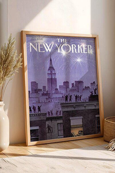 Saturn Tabloul cu rame The New Yorker 5 iulie 1999 - Tabloul de artificii pe ...