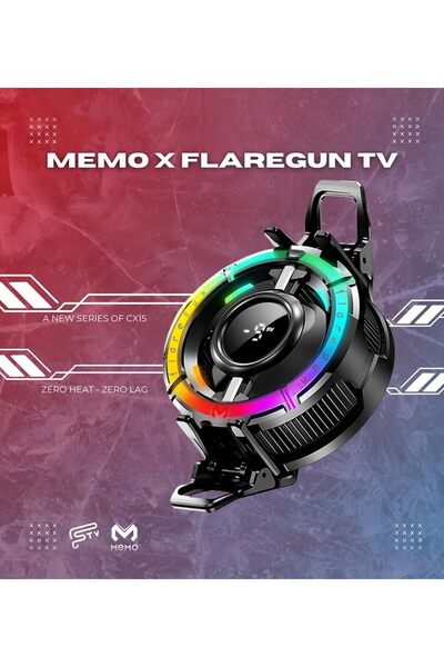 Memo CX15 Special Edition, Phone Cooler with upgraded magnetic sticker