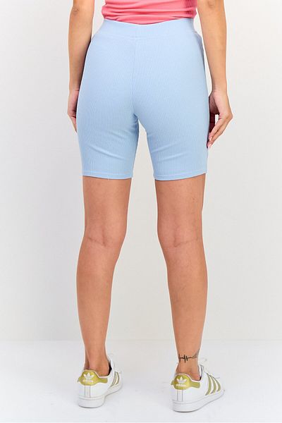 Don't Call Me Jennyfer Dont Call Me Jennyfer x Ronisia Women Embroidered Basic Shorts, Light Blue
