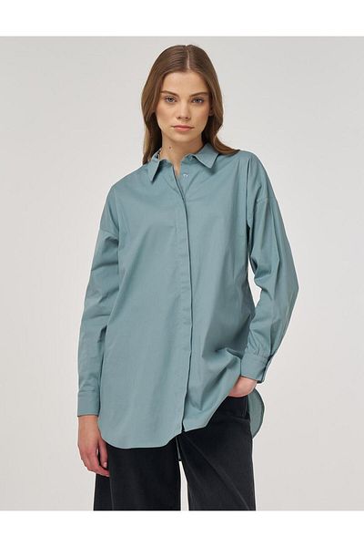 Kayra Relaxed Fit Cotton Tunic Nefti