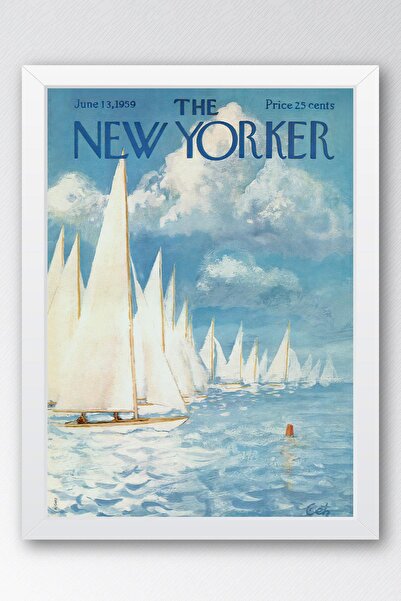 Saturn Tabloul înrămat The New Yorker 13 iunie 1959 - Tabloul navigației
