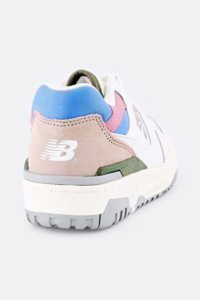 New Balance حذاء خارجي برباط للأطفال الأولاد متوسط الحجم BB550PGA، متعدد الألوان