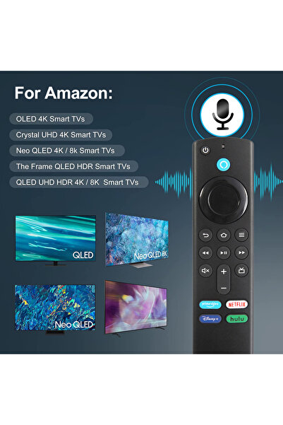 Choice black L5B83G (3rd GEN) Replacement Voice Remote Control Fit for Amazon...