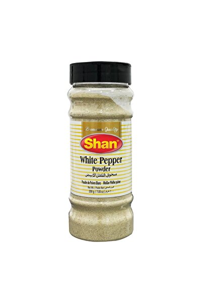 Shan White Pepper Powder 200 g Pure, Aromatic Spice for Cooking & Seasoning – No Additives