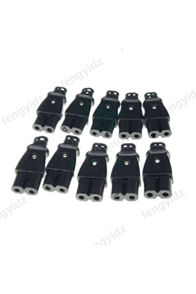 Choice 10 مقابس Fengyidz C8 ذكر، مقبس طاقة C7 أنثى، مخرج طاقة، موصل كهربائي مدمج