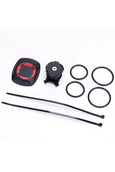 Choice حامل هاتف أحمر لمقود الدراجة، يدور 360 درجة، سهل التركيب، حامل هاتف سكوتر