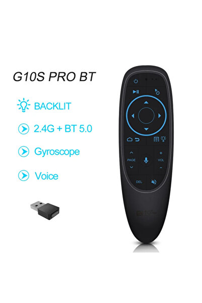 Choice G10S PRO BT G10S PRO BT Voice Remote Control 2.4G With BT5.0 Wireless Air Mouse Gyroscope Smart Remo