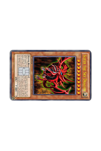 choice2 Small Chip 728 Yugioh Anime Bank Credit Cards Pass Stickers Yu Gi Oh Decoration Waterproof Scratch
