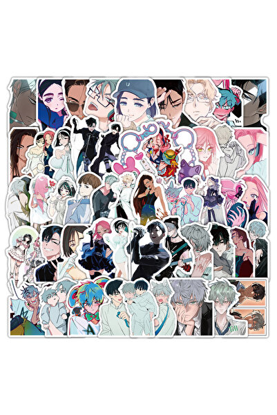 Choice 53 قطعة من ملصقات مرحلة الأنمي الغريبة حتى إيفان ملصقات DIY سكرابوكينغ...