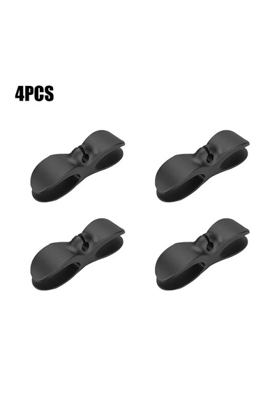 Choice Black-4PCS MAOYYE 6pcs/4pcs Cable Winder Cable Clip Holder Cable Organizer Easy To Install Multi-fun